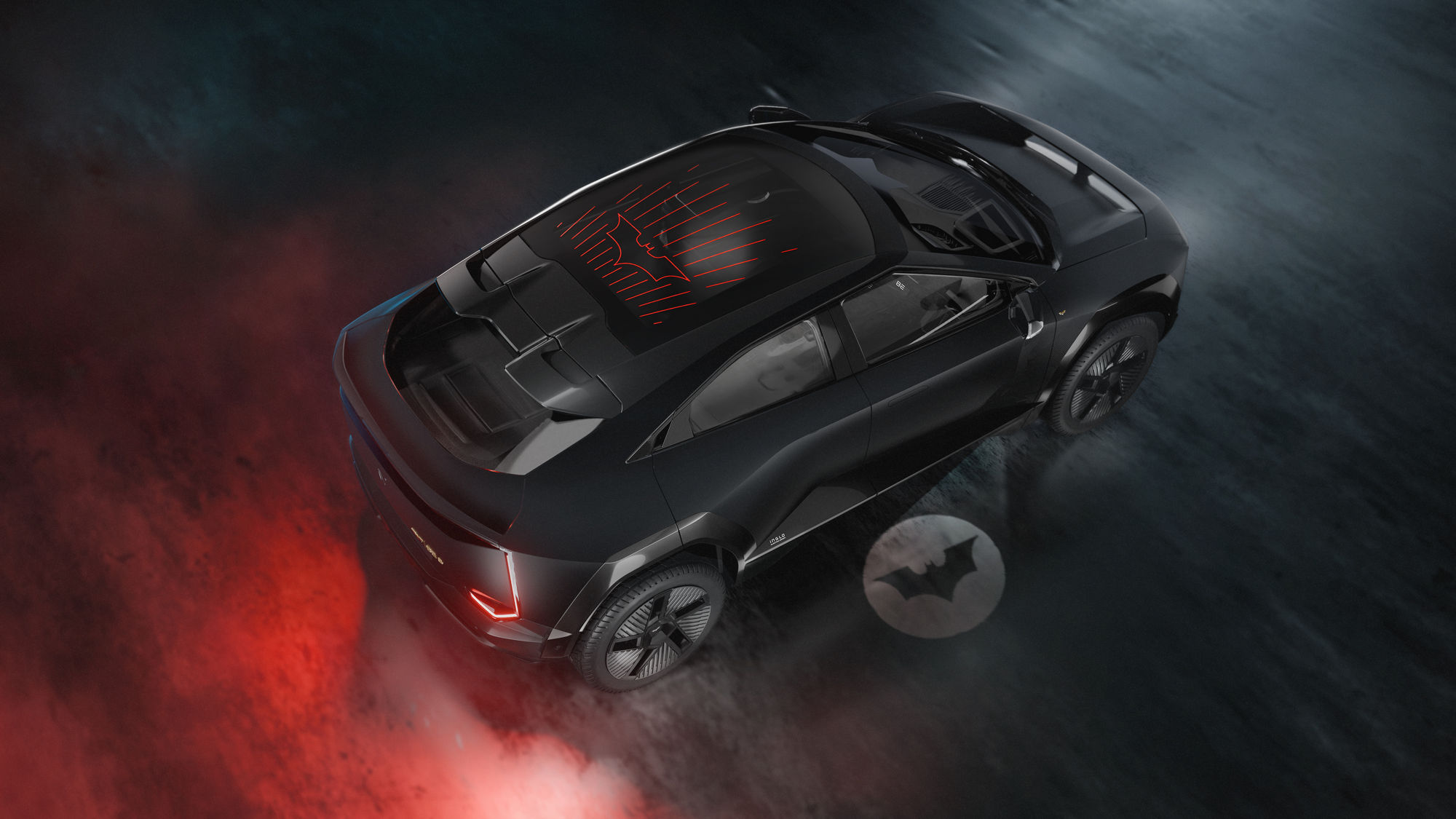 〈SkyViera〉が採用された 「Mahindra BE 6 Batman Edition」