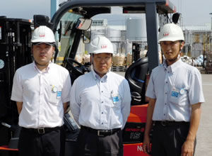 2012年度　フォークリフト安全運転講習会の様子２