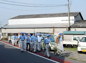 2012年度夏　美化活動の様子１