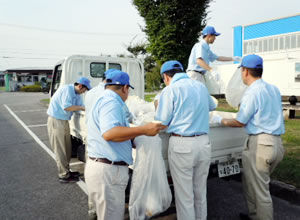 2012年度夏　美化活動の様子４