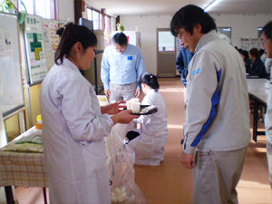 2011年度　ヘルスチェックの様子２