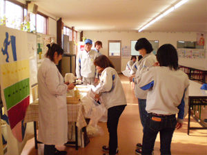 2011年度　ヘルスチェックの様子１