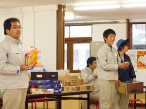 2011年度　餅つき大会の様子３