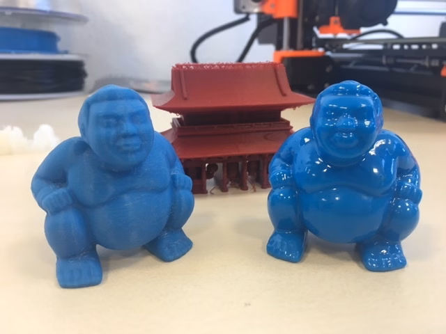 Ethanol can be used as aerosol (processing aid) for surface finishing of 3D prints by means of polishing.