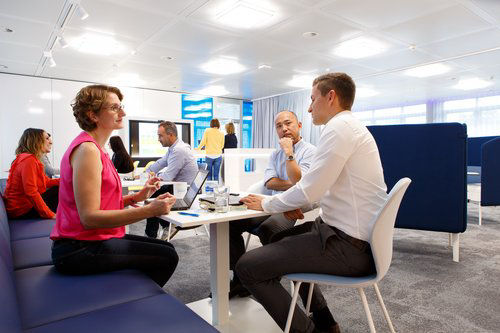 A good working atmosphere and space for innovation: The new workspaces inaugurated at Kuraray's European headquarters in Hattersheim, Germany