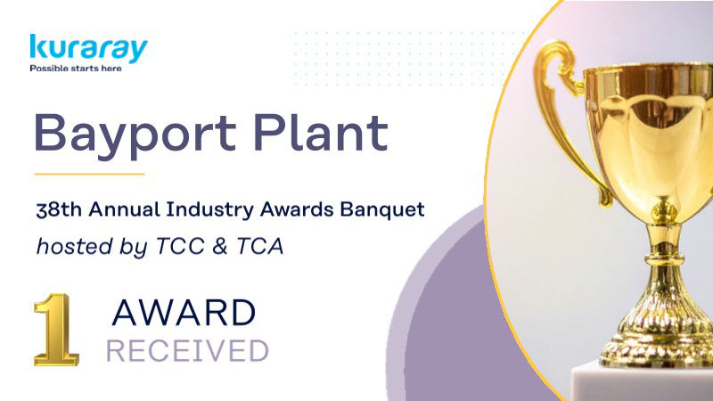 Kuraray America Bayport Site Recognized for Process Safety Excellence by Texas Chemistry Council