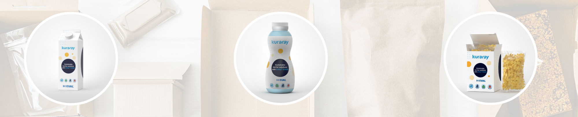 Kuraray materials help support a wide range of packaging applications.