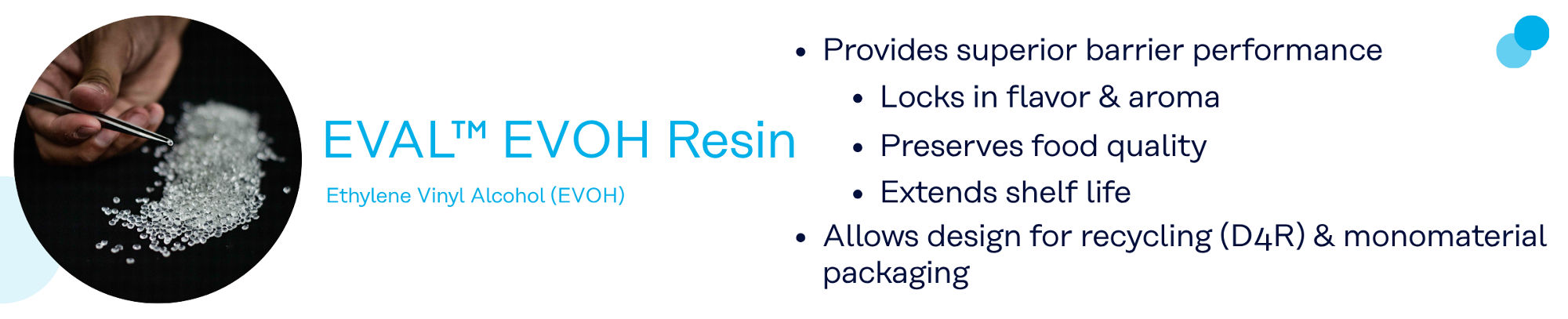 EVAL™ EVOH Resin Key Benefits