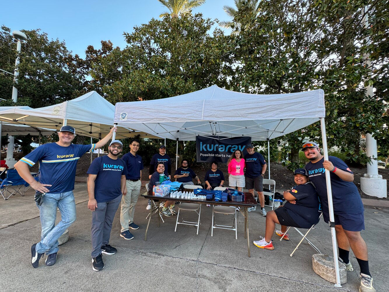 KAI volunteer Team @ 2025 Bike Around the Island Event, Galveston Bay Foundation