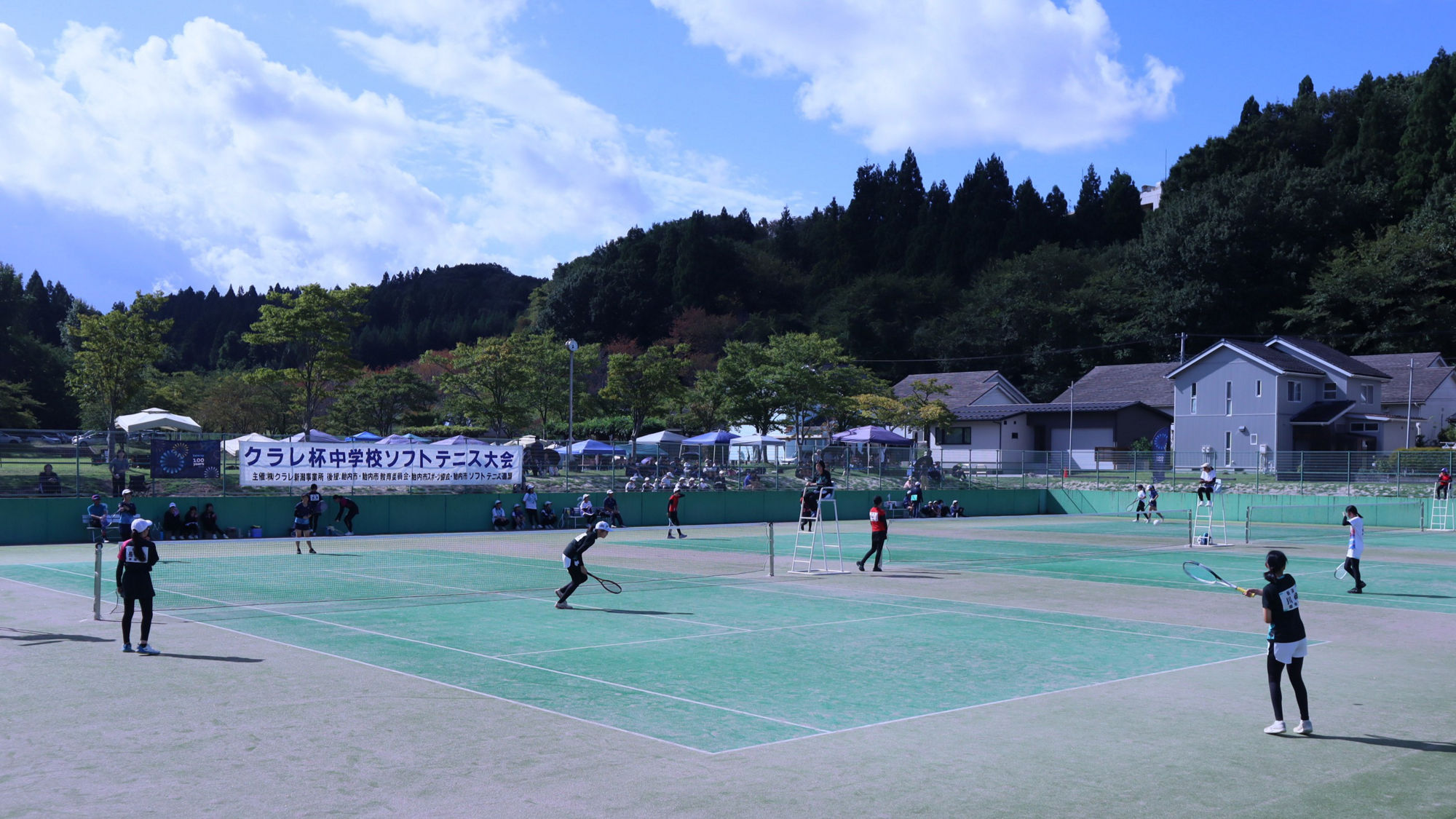 Junior High School Soft Tennis Tournament (Niigata)