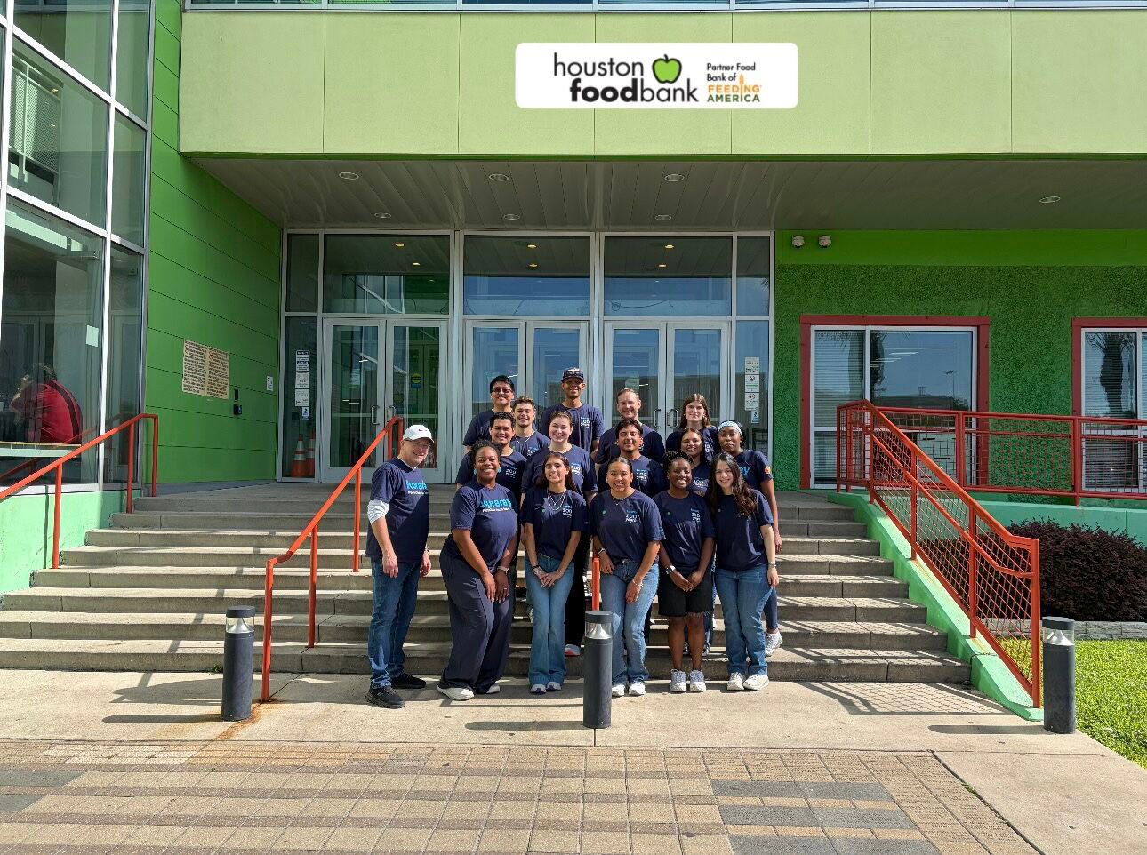 Kuraray America Summer Interns 2026 Volunteer at Houston Food Bank