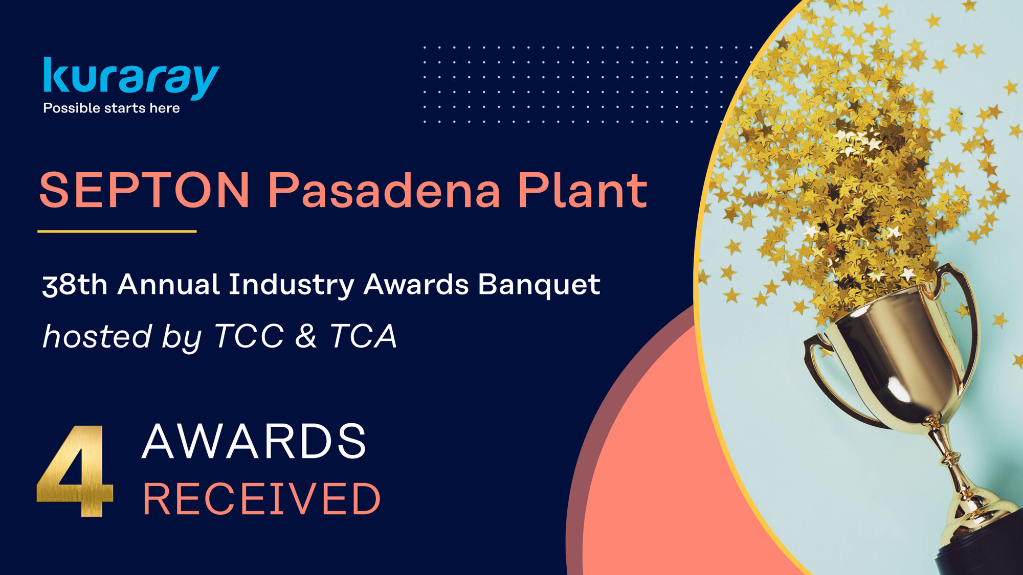 Kuraray America La Porte and Pasadena Sites Receive Recycle and Sustainability Recognition