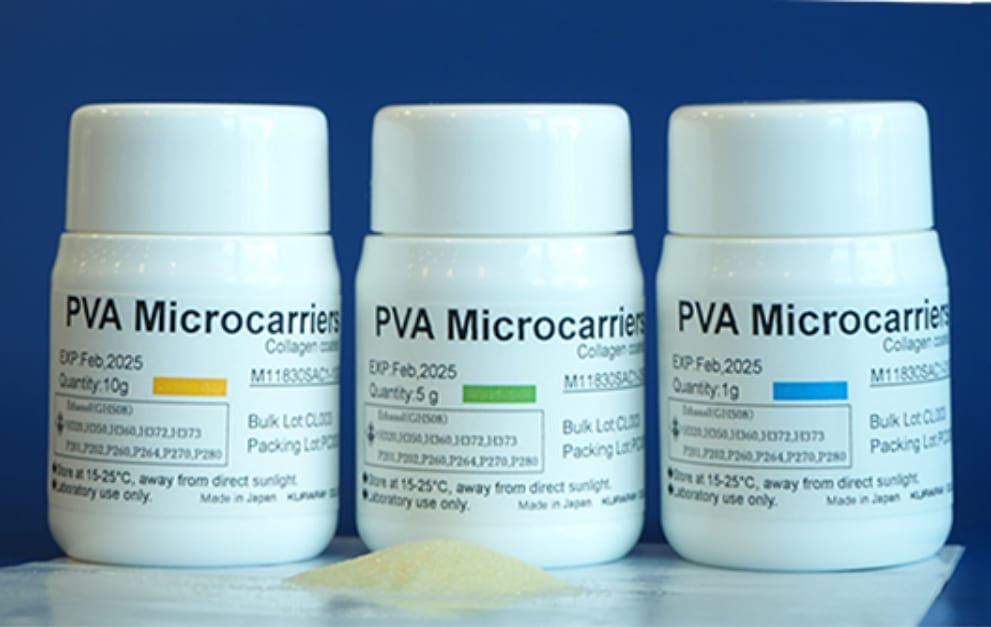 写真 PVAマイクロキャリアのボトル