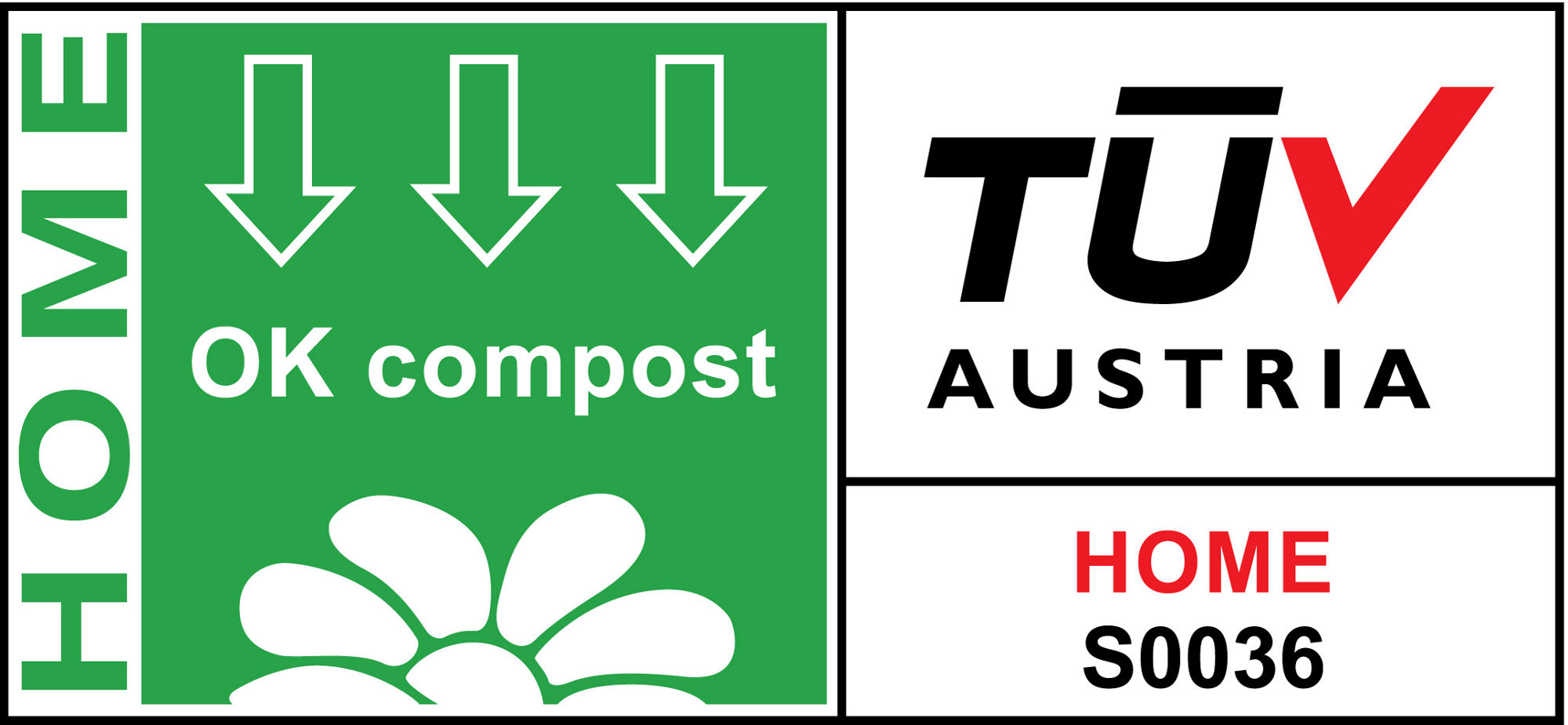 TUV AUSTRIA : OK compost HOME