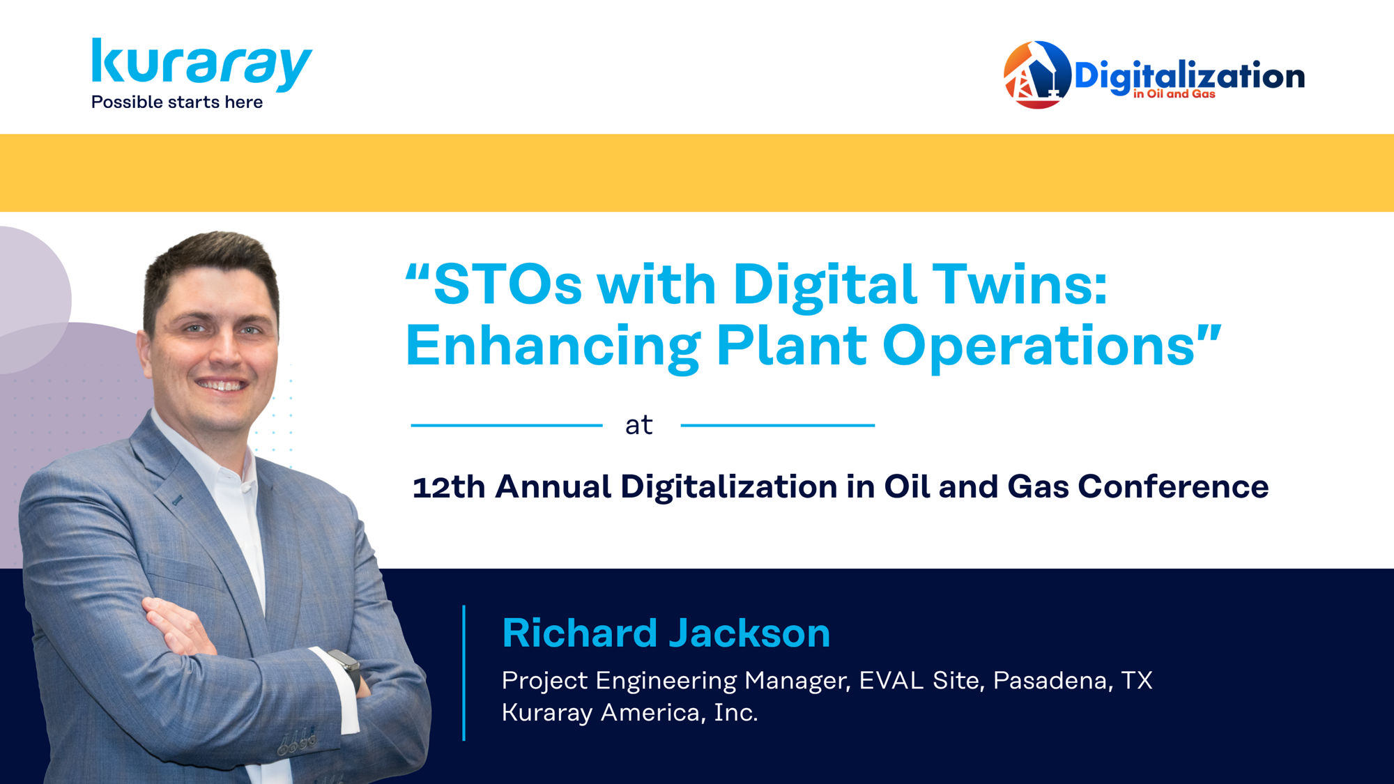Kuraray America Shares Digital Twin Lessons at the Digitalization in Oil & Gas Conference 2026 | Kuraray America, Inc.