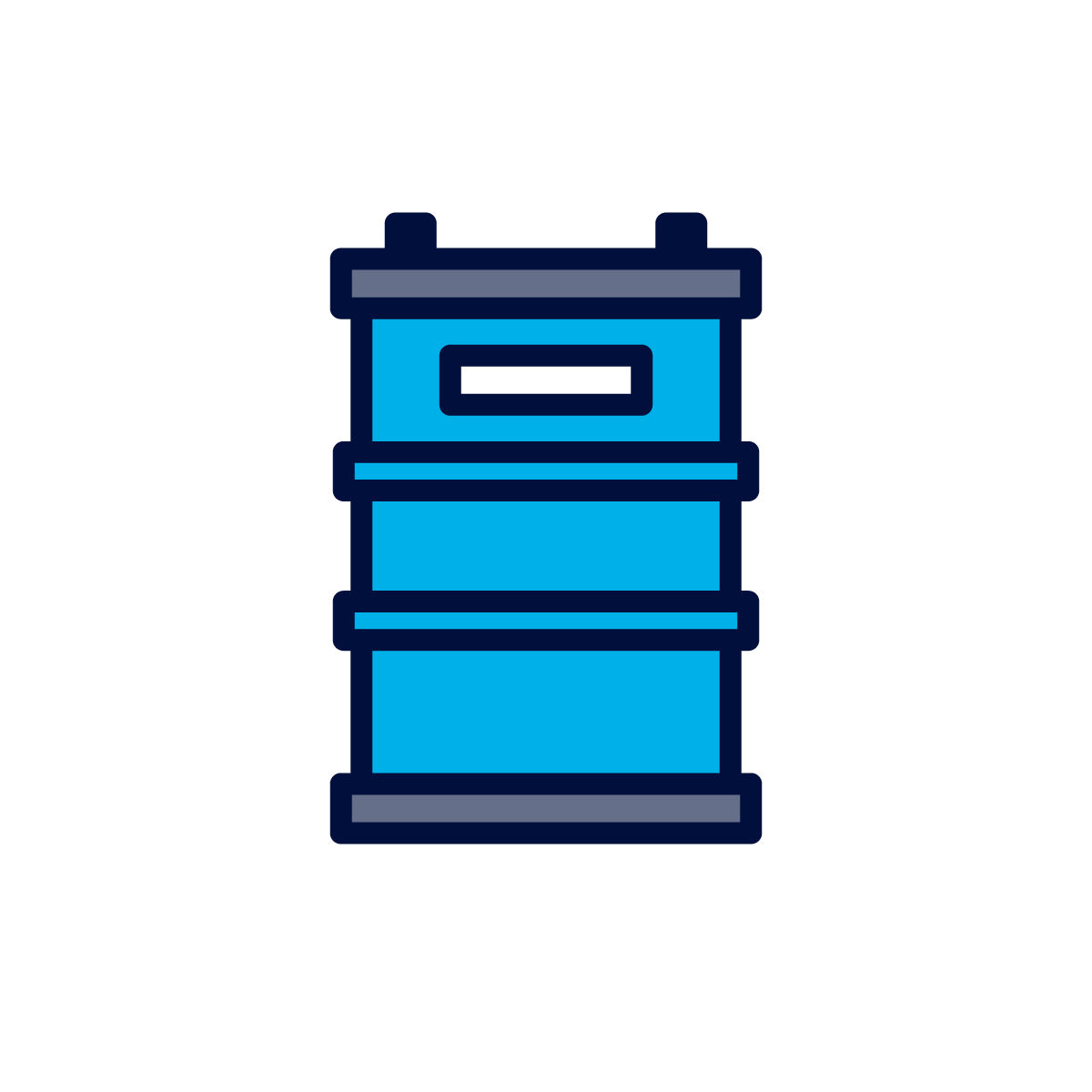 Icon: Activated Carbon Adsorber Vessel