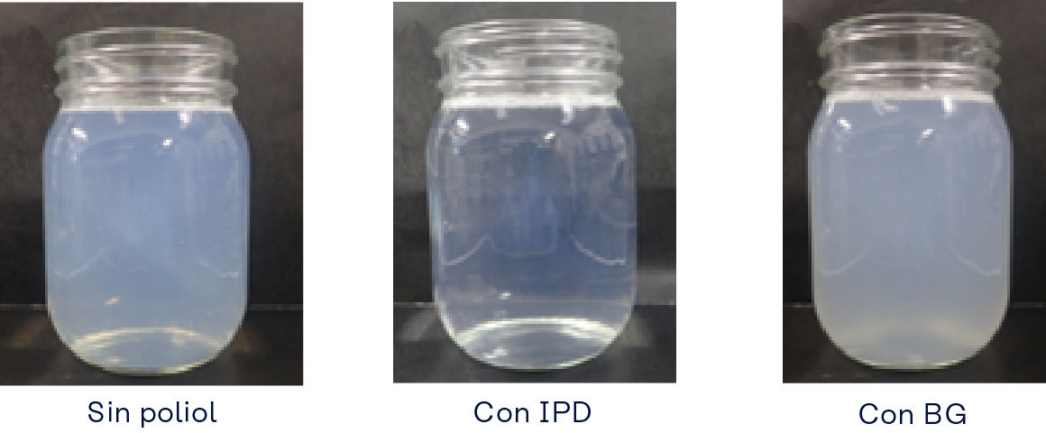 Fotografía: Tocoferol después de la formulación