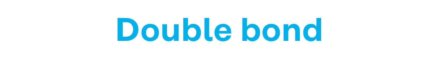 Double bond