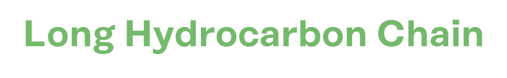 Long Hydrocarbon Chain