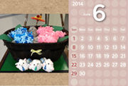 2014年度　カレンダー（6月）