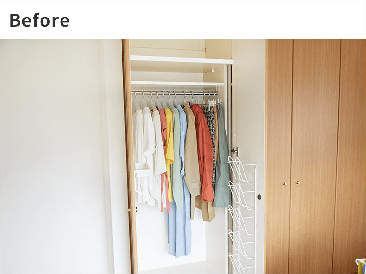 すっきりコンパクトに収納できる！