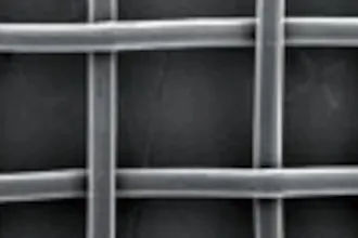 Enlarged view of polyethylene net