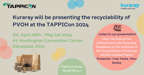 KURARAY POVAL™ at TAPPICon 2024
