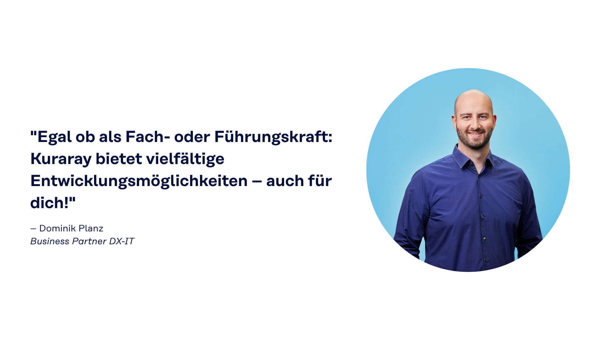 Professionelles Porträt eines Mitarbeiters