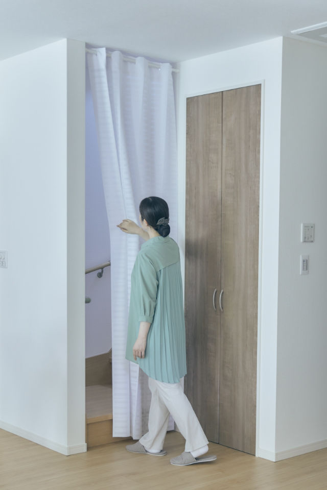 遮熱のれん〈エコクール®〉活用イメージ