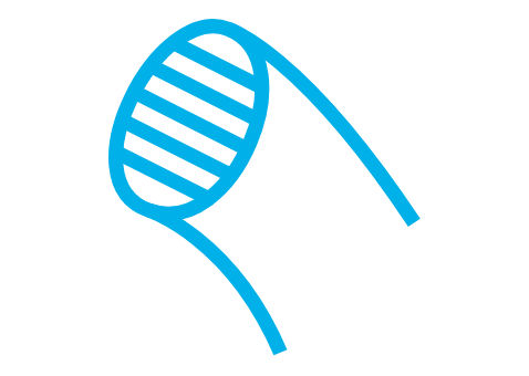 Polyester/Nylon split filament yarn Image