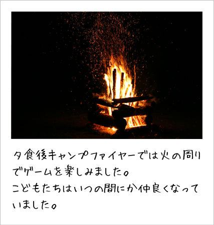 こども〈エコトーク®〉キャンプの様子
