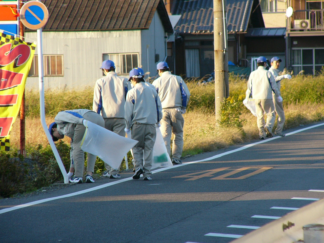 2014年度秋　美化活動の様子２