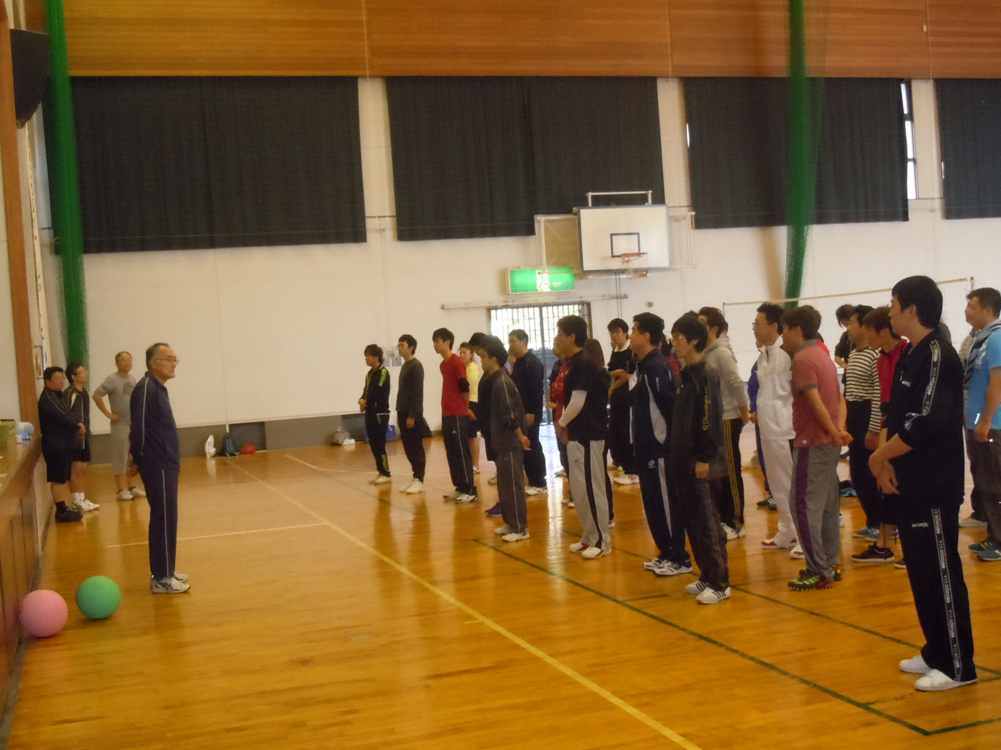 2015年度　ソフトバレーボール大会の様子２
