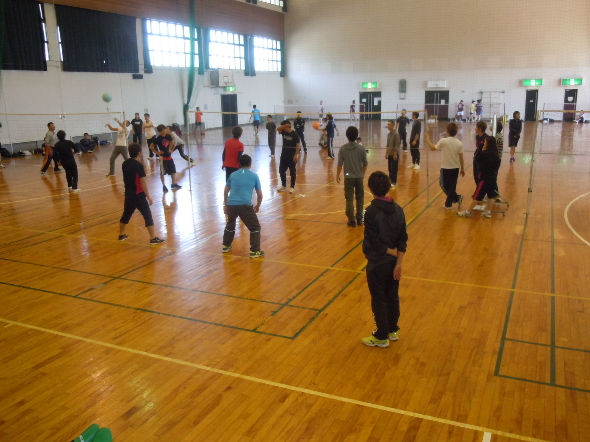 2015年度　ソフトバレーボール大会の様子５
