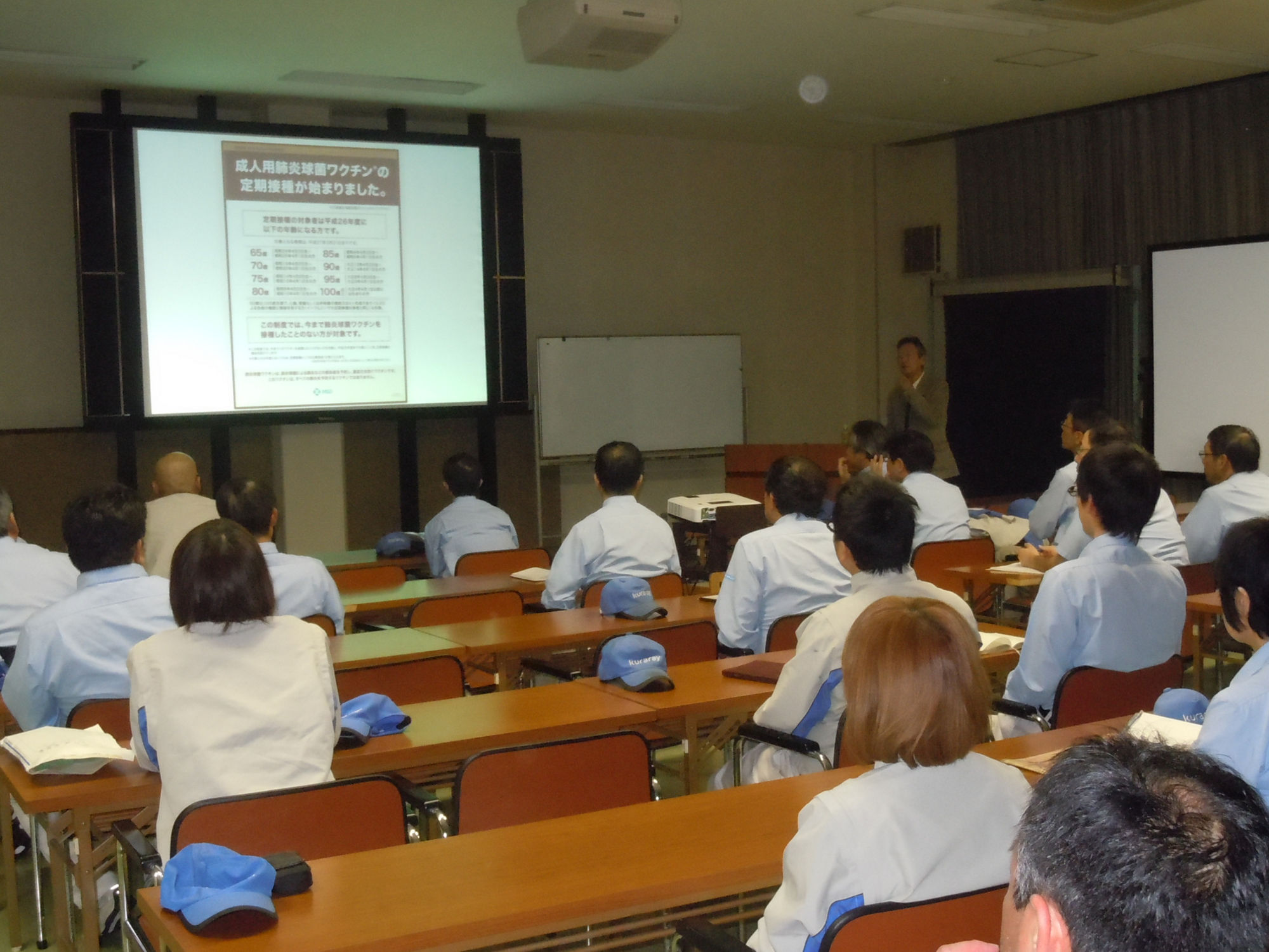2015年度　産業医による衛生講話の様子２