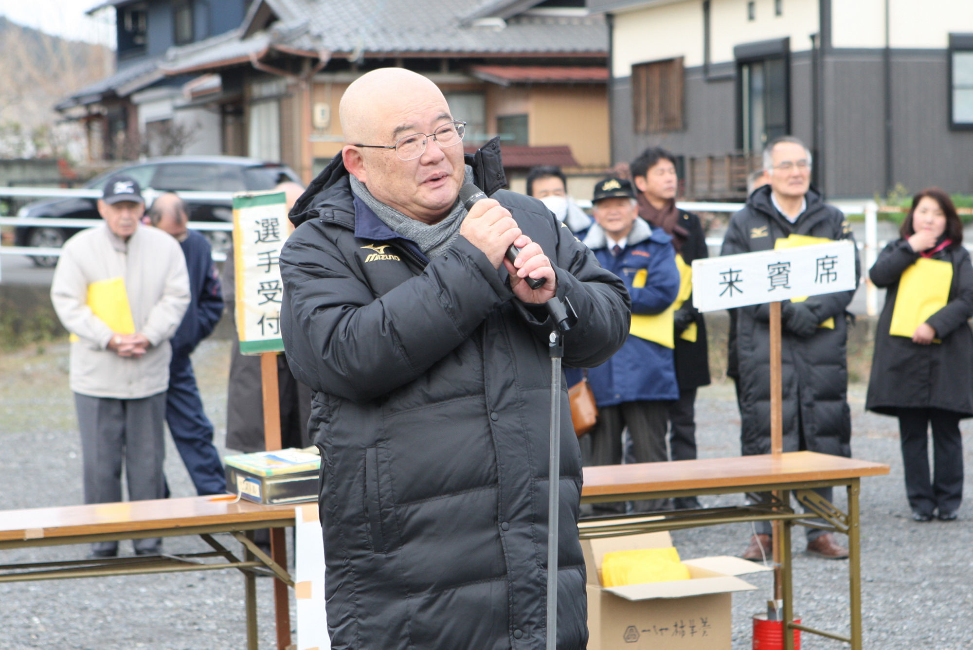 2016年度　垂井町一周駅伝の様子１