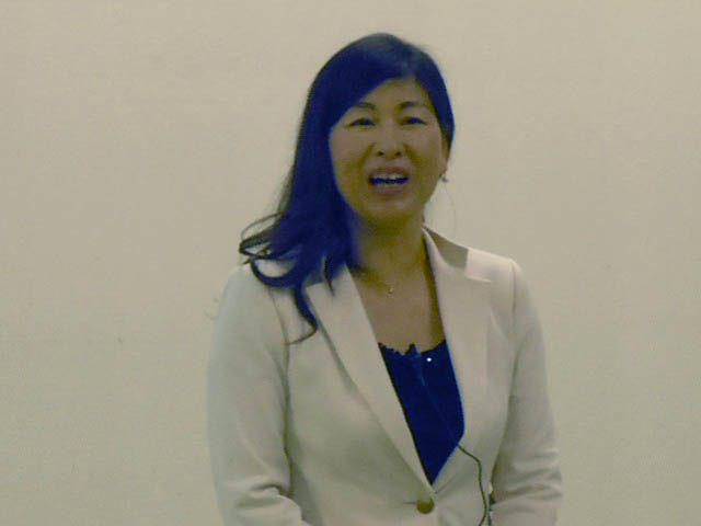 管理職対象ハラスメント講習会の様子２     