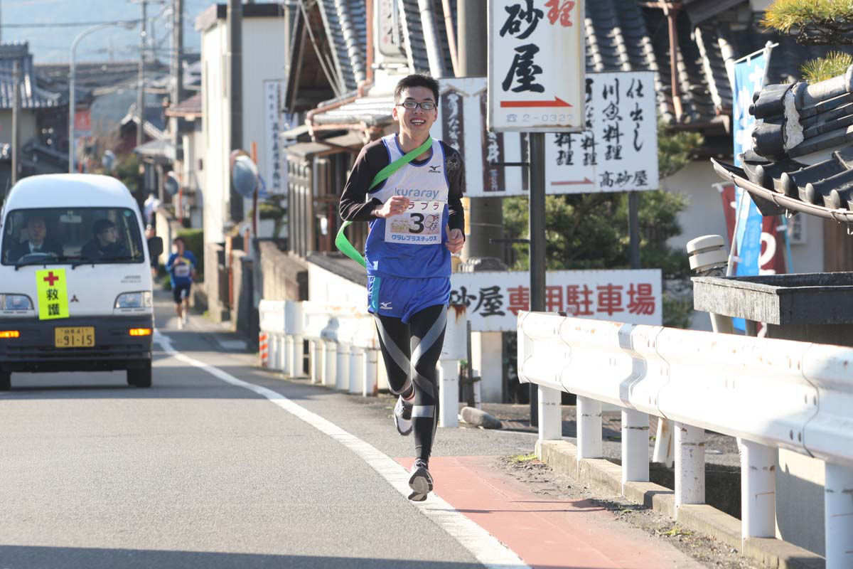 2017年度　垂井町一周駅伝の様子７