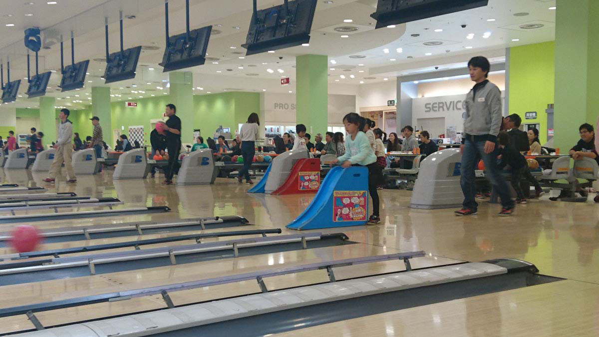 2017年度　ボーリング大会の様子