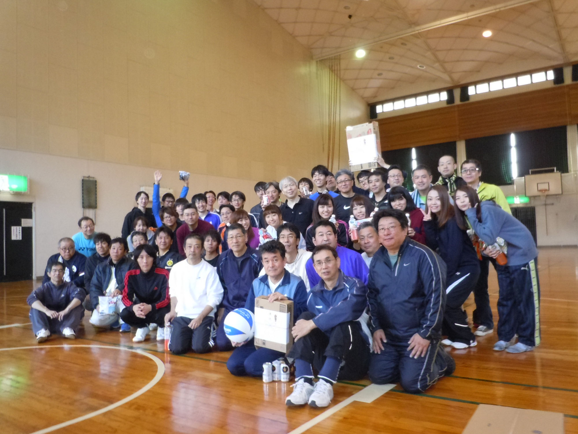 2018年度　ソフトバレーボール大会の様子３