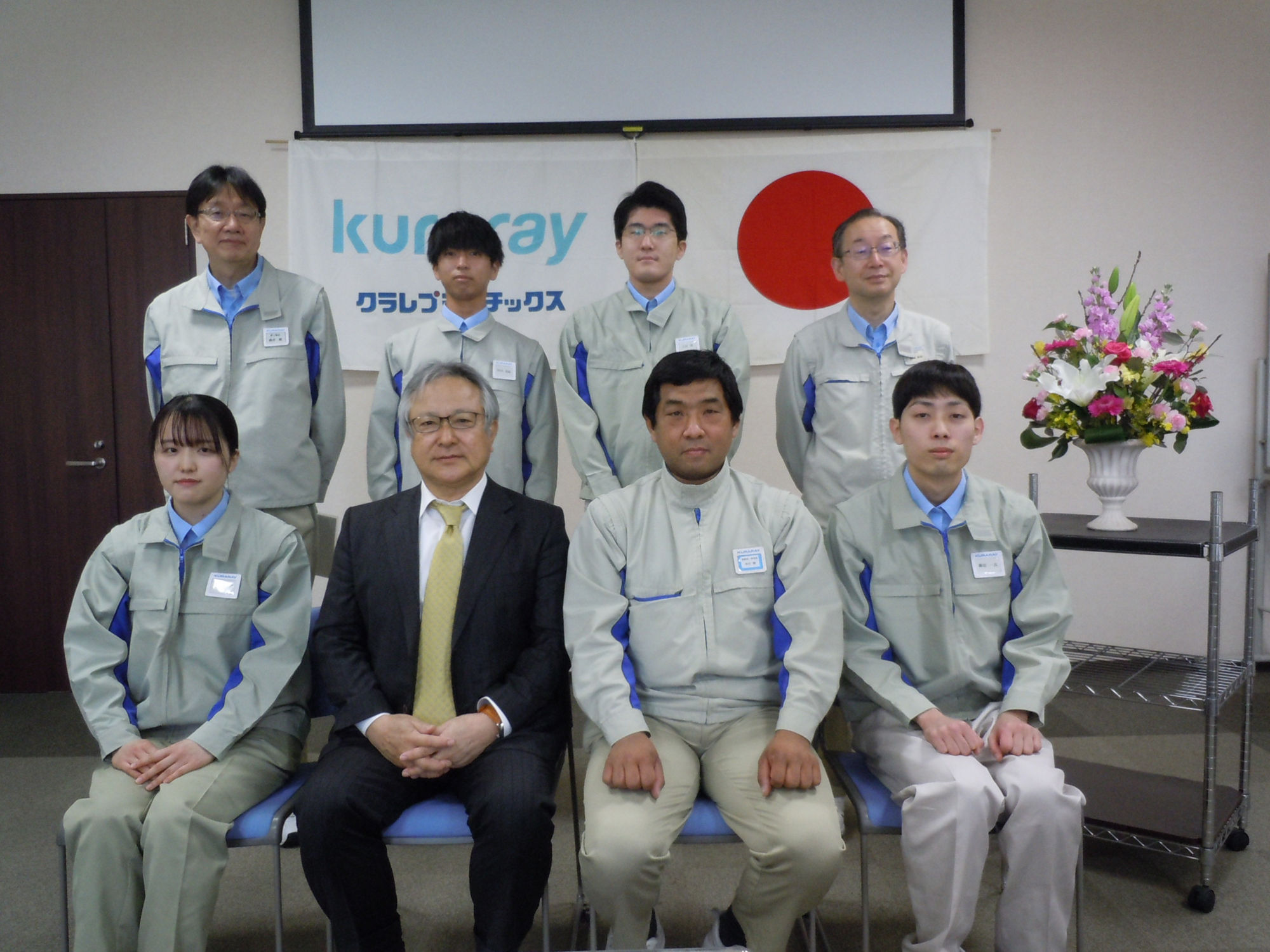 2022年度 入社式の様子１