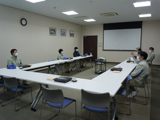 2023年度 社内成人式の様子１