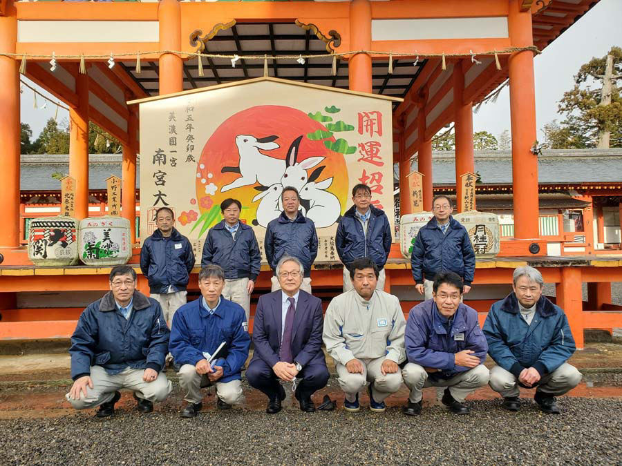 2023年度 安全祈願の様子