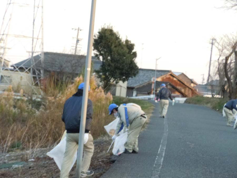 2021年12月度 美化活動の様子１