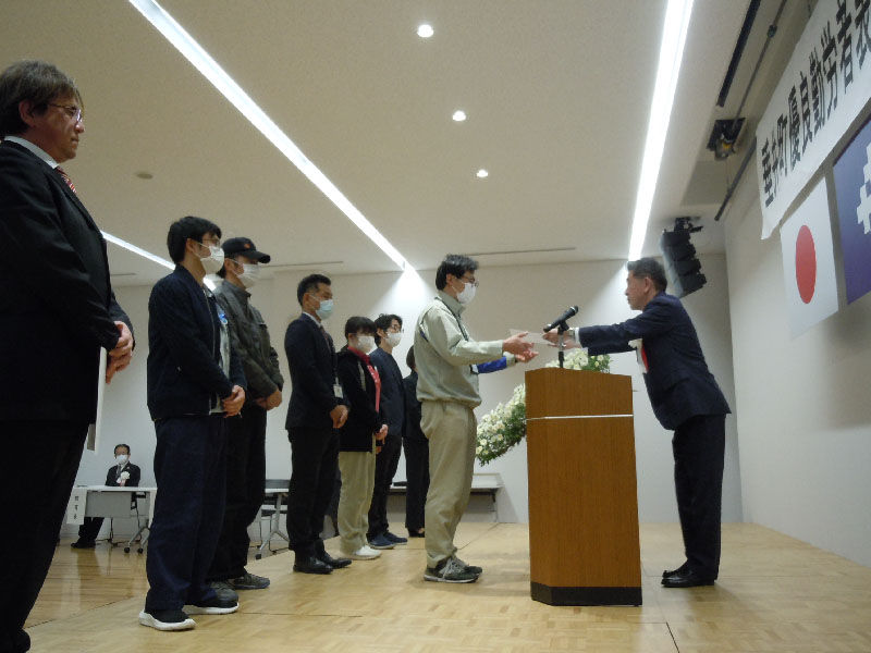 垂井町優良勤労者表彰式１