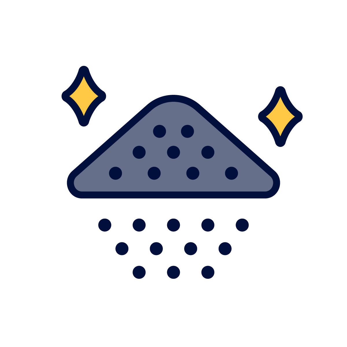 Icon: Fine-powdered Activated Carbon