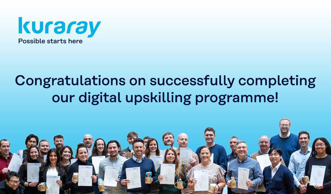 Employees of Kuraray participate in the digital upscaling programm