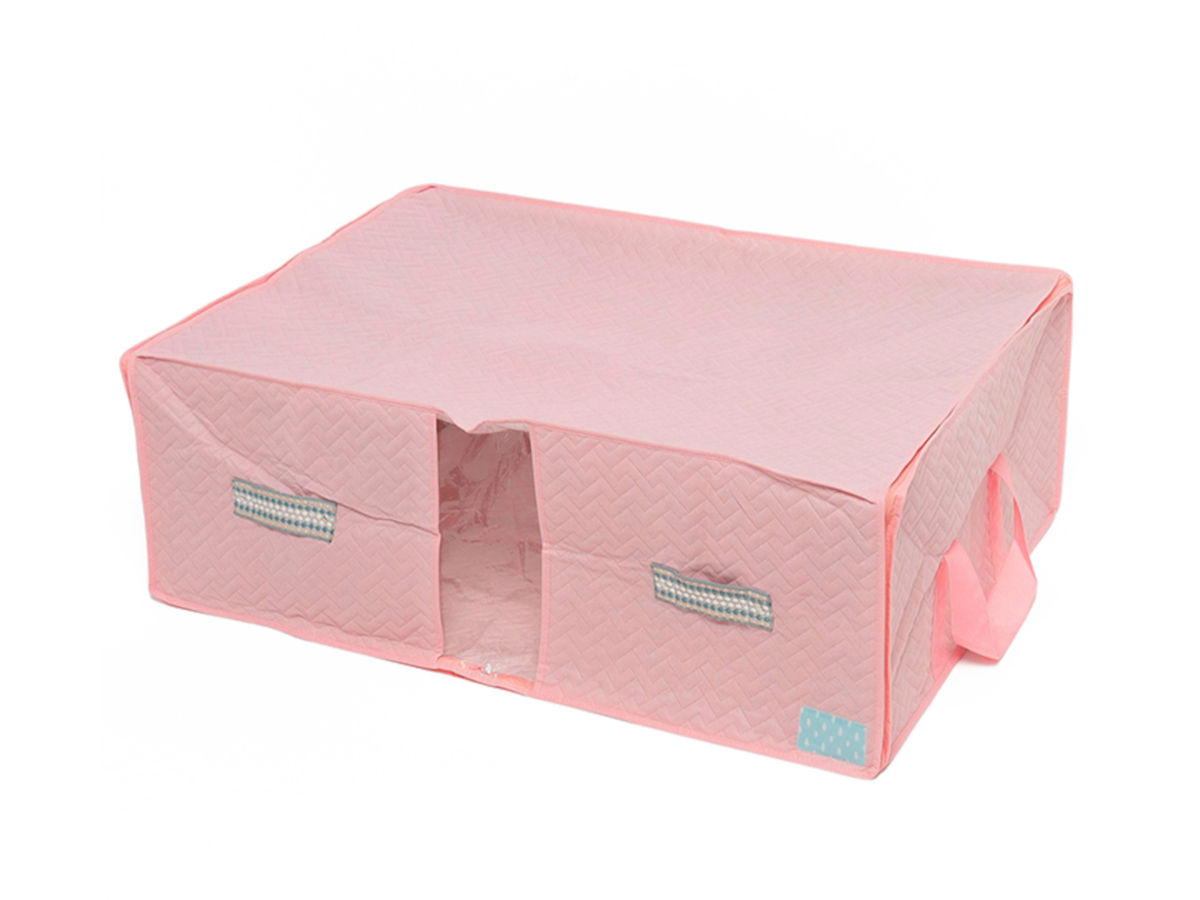 防ダニ・抗菌防臭／来客用布団が一式入る収納袋