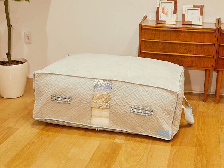 Anti-mite, antibacterial, odor-resistant /Guest bedding set storage bag Use Image