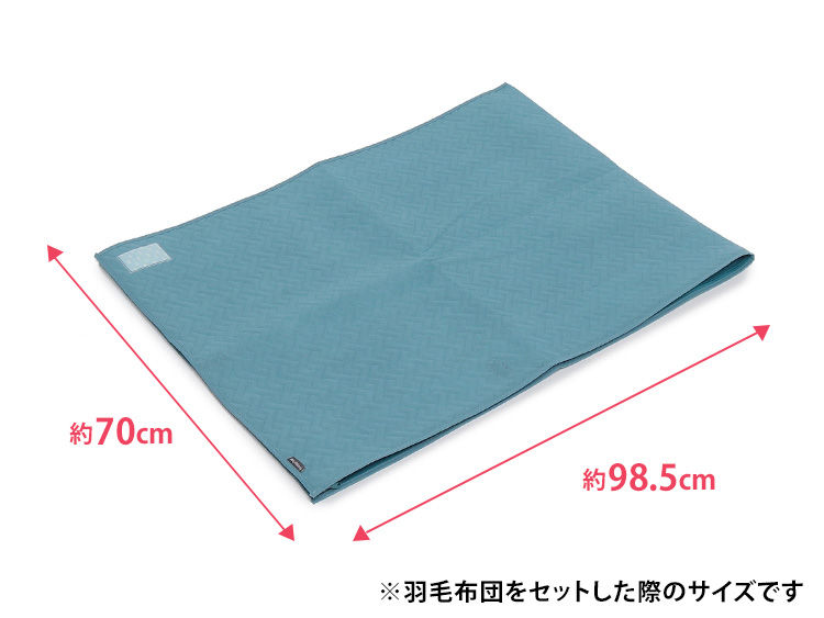 Deodorizing down comforter storage bag; Size when the down quilt for double is set; approx. 70 x 98.5 cm